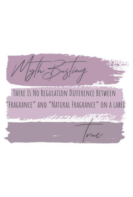 Myth Busting | There Is No Regulation Difference Between “Fragrance” and “Natural Fragrance” on a label