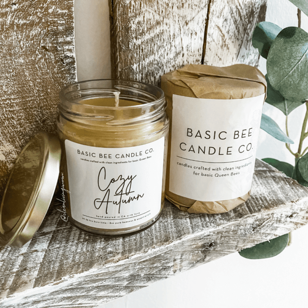 Basic Bee Candle CO. Brand and Candle Reviews - Clean Living Mom
