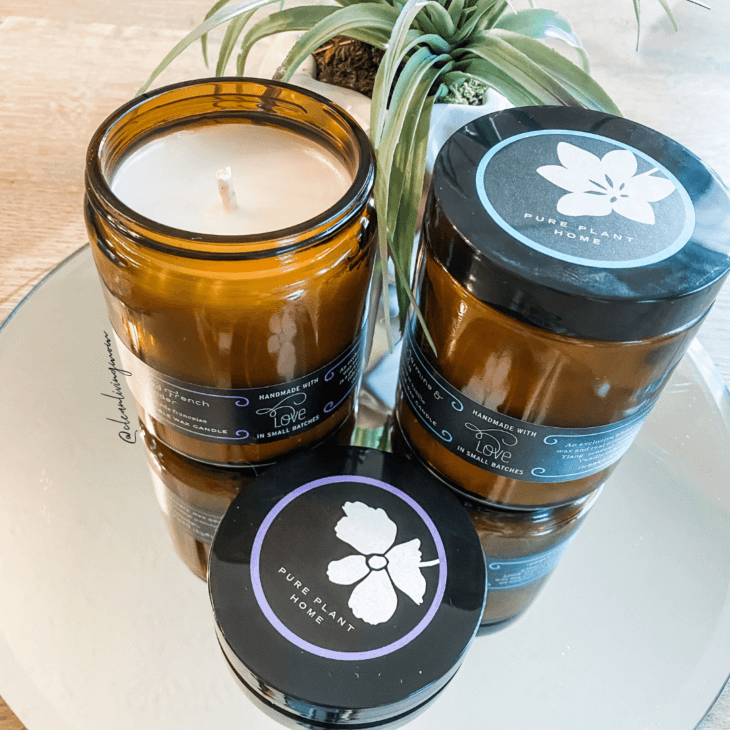 pure plant home candles
